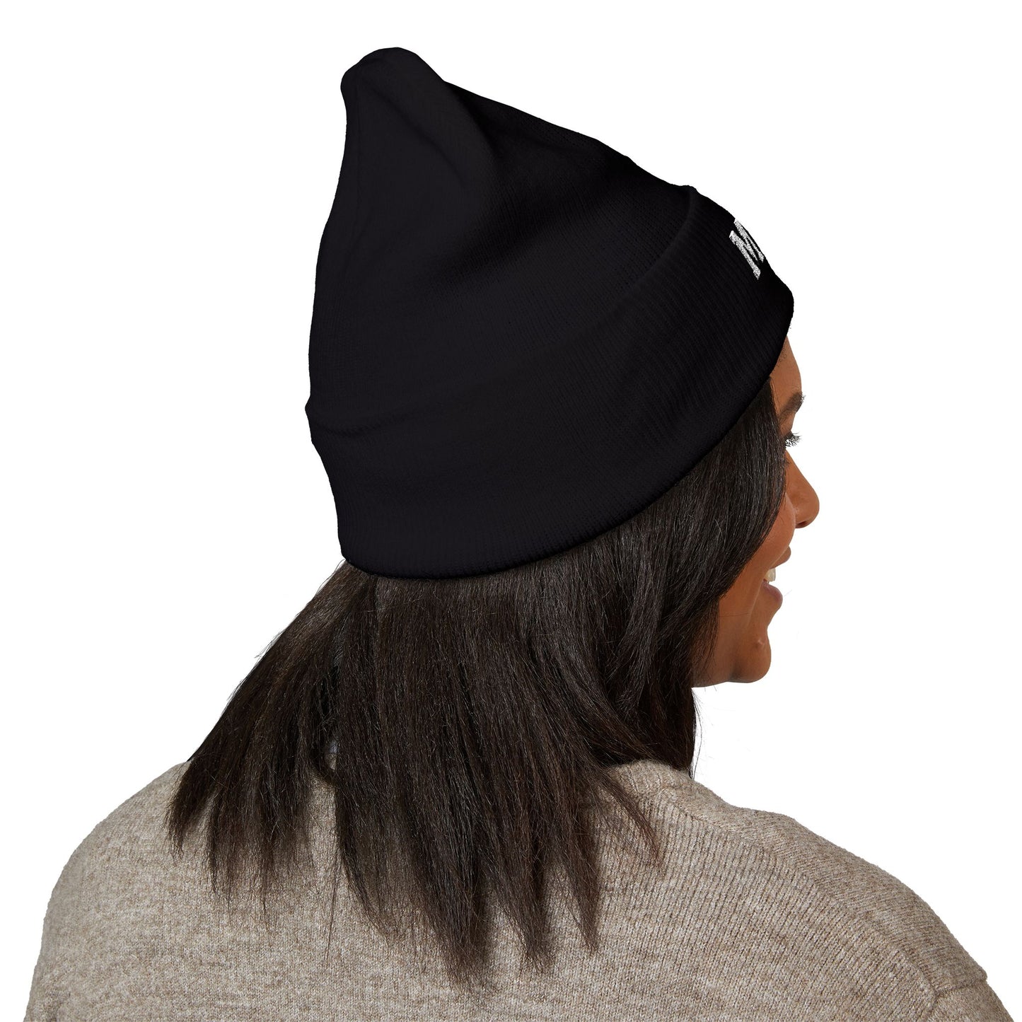Medic Embroidered Cuffed Beanie — Tactical Olive Knit Hat for First Responders
