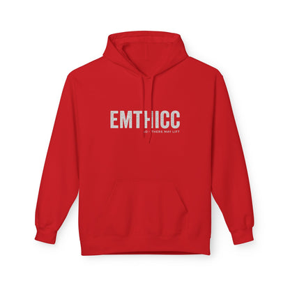 EMTHICC Hoodie — Bold Minimalist Typography Pullover