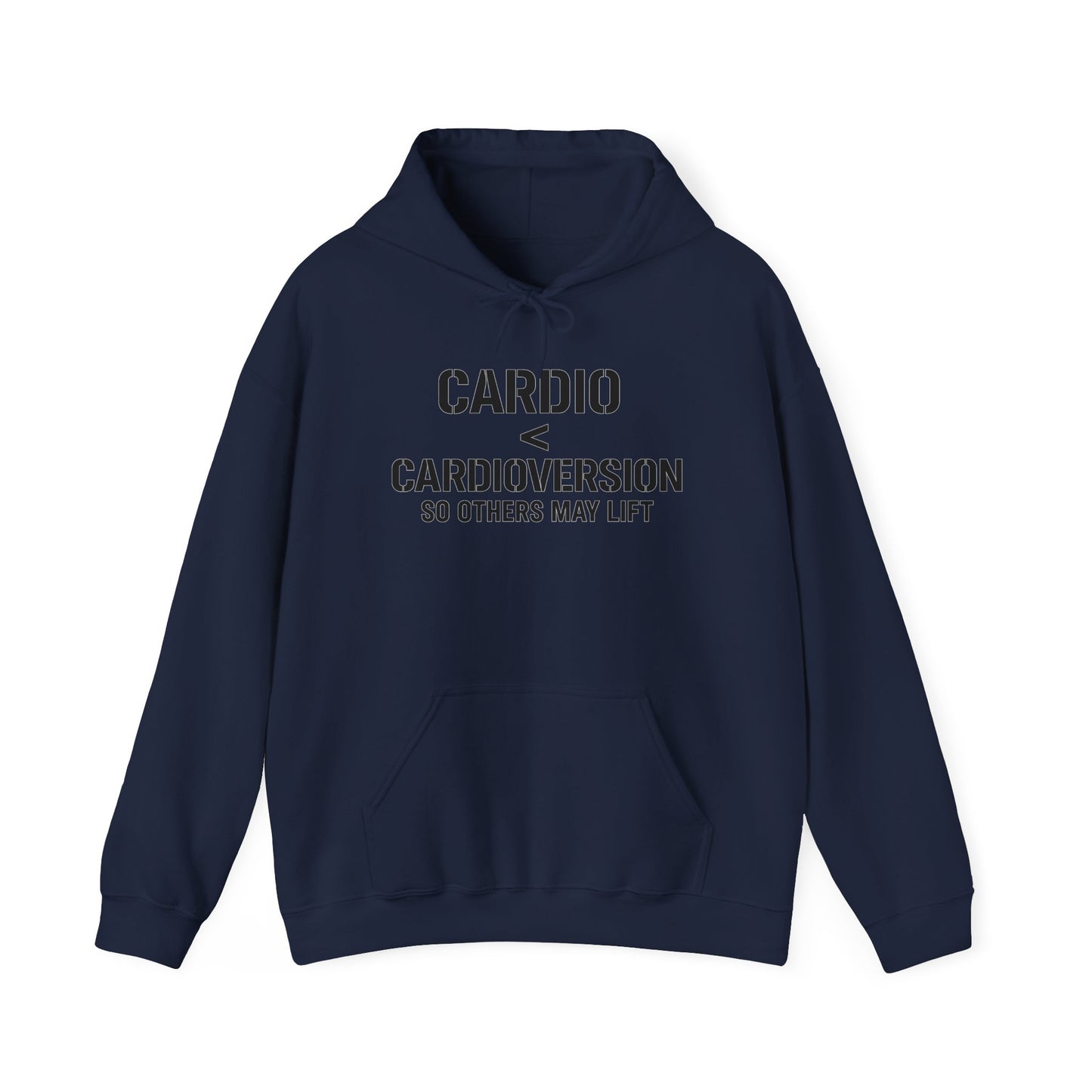 Cardio > Cardioversion Hoodie — Funny EMS/Paramedic Heart Rescue Pullover