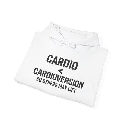 Cardio > Cardioversion Hoodie — Funny EMS/Paramedic Heart Rescue Pullover