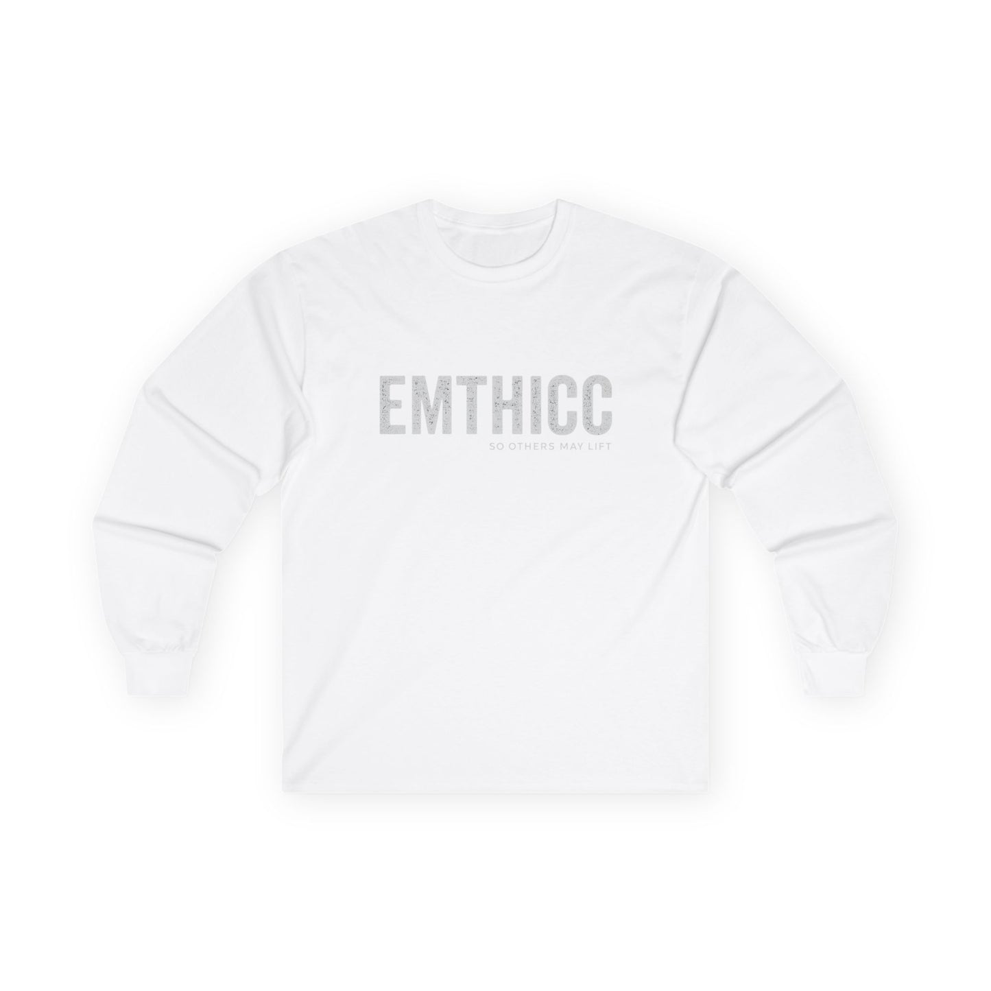 EMTHICC Long Sleeve Tee — Minimalist Graphic Cotton Shirt