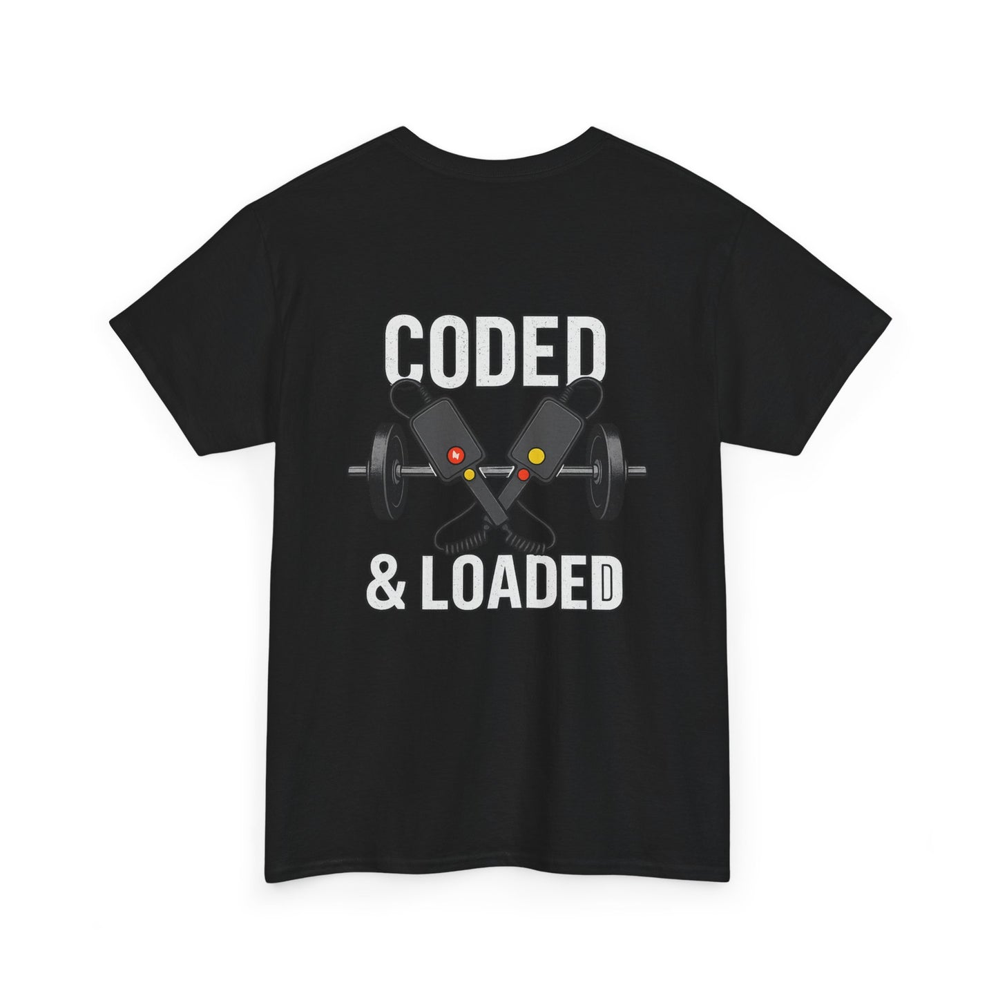 Coded & Loaded Workout Tee, Unisex Cotton Gym Shirt, Fitness Apparel, Perfect for Gym Lovers, Great Gift for Fitness Enthusiasts, [...]