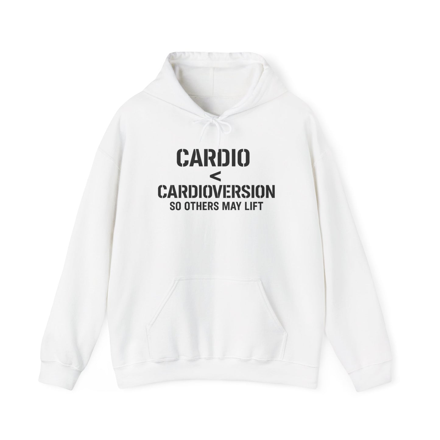 Cardio > Cardioversion Hoodie — Funny EMS/Paramedic Heart Rescue Pullover