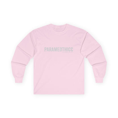 Paramedthicc Long Sleeve Tee — Funny Paramedic Pride Shirt