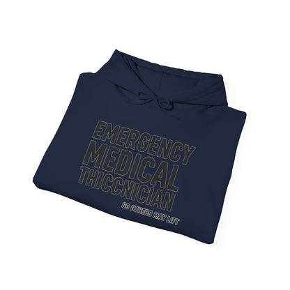 Emergency Medical Technician Hoodie - Fun Gift for EMTs, Medical Workers, and Medical Students, Healthcare Sweatshirt, Unisex Heavy Blend