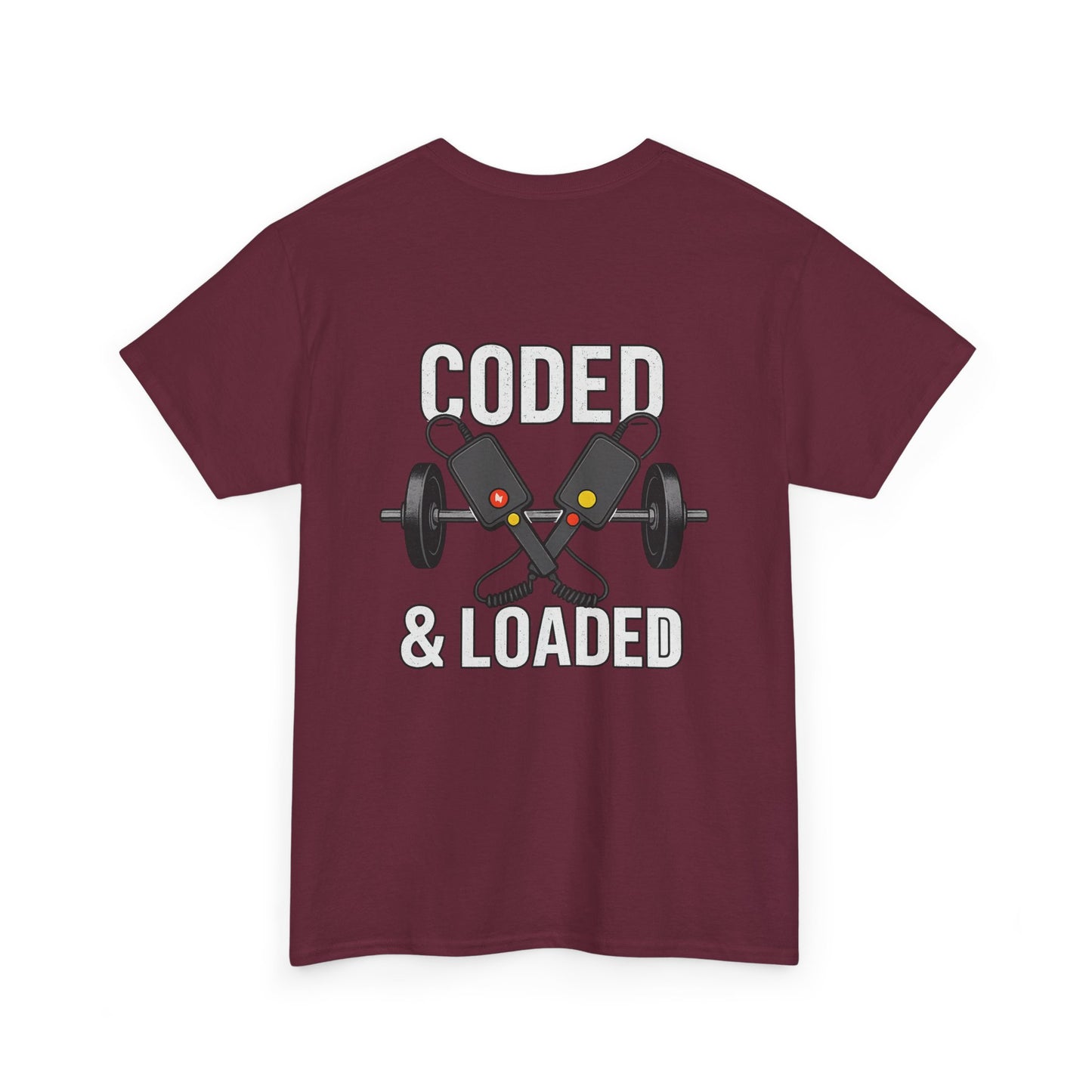 Coded & Loaded Workout Tee, Unisex Cotton Gym Shirt, Fitness Apparel, Perfect for Gym Lovers, Great Gift for Fitness Enthusiasts, [...]