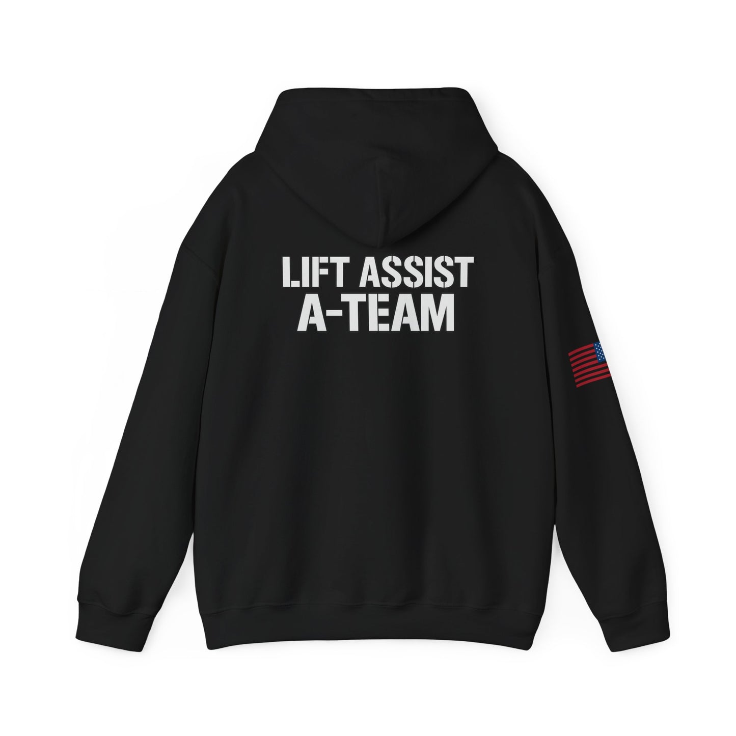 Lift Assist A-Team Hoodie – "So Others May Lift" Weightlifting Support Hoodie