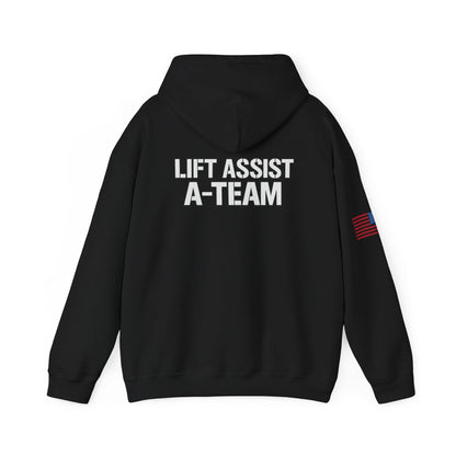 Lift Assist A-Team Hoodie – "So Others May Lift" Weightlifting Support Hoodie