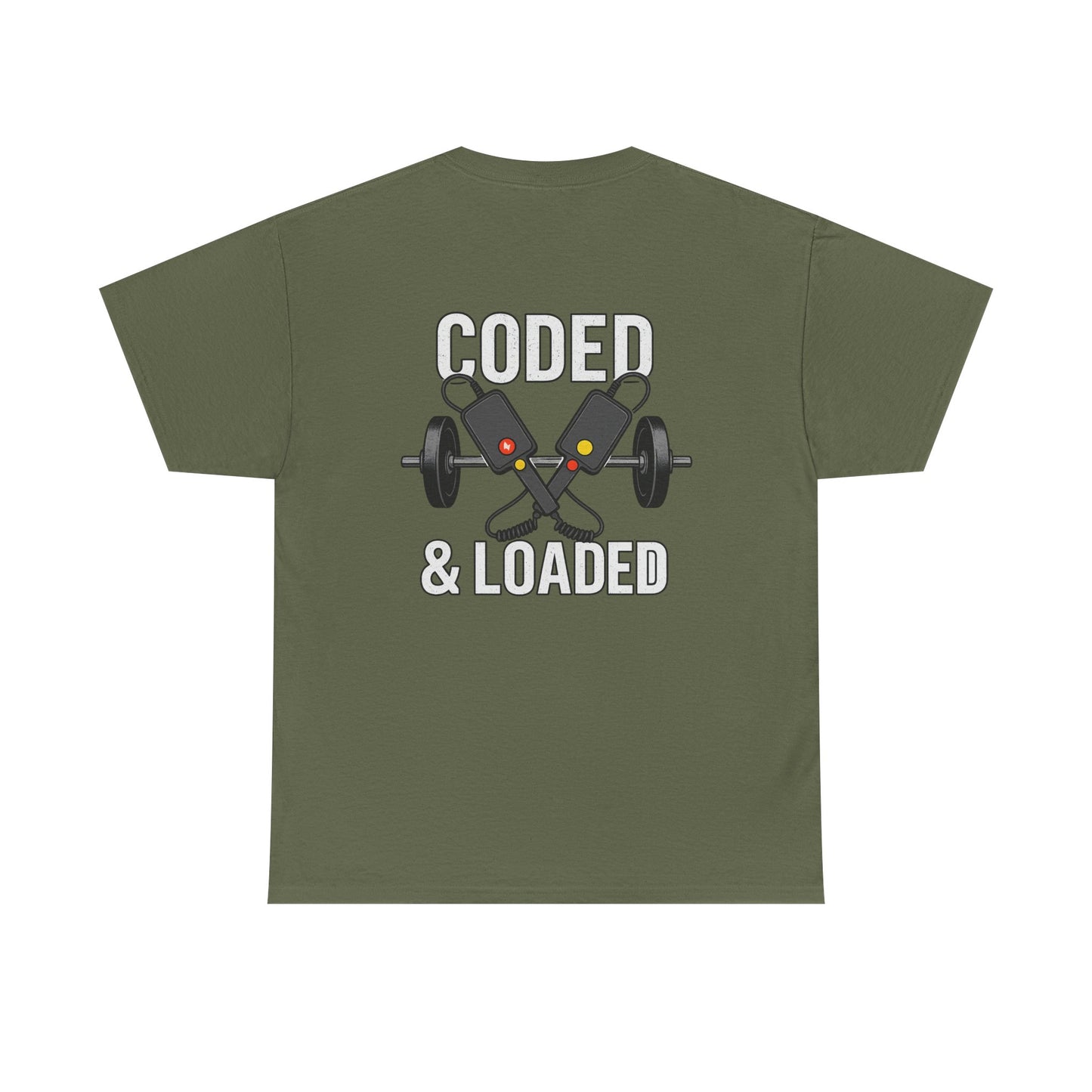 Coded & Loaded Workout Tee, Unisex Cotton Gym Shirt, Fitness Apparel, Perfect for Gym Lovers, Great Gift for Fitness Enthusiasts, [...]