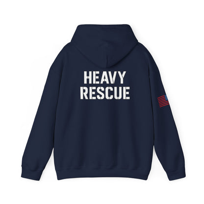 Heavy Rescue Hoodie — "So Others May Lift" Fire/Rescue Weightlifting Hoodie