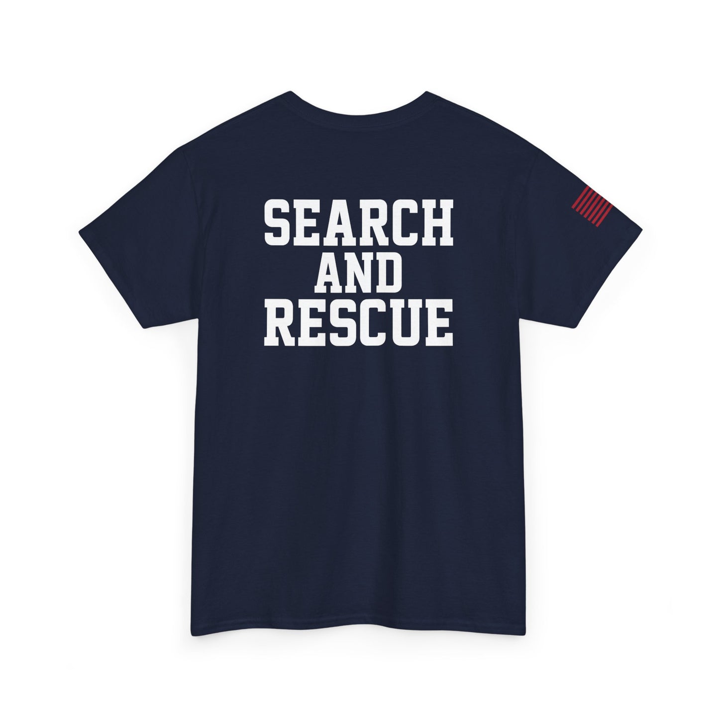 Unisex Heavy Cotton Tee for Heroic Souls | Search and Rescue Tribute Tee, EMS Shirt, Rescuer Gift, Adventure Attire, Everyday Casual Wear