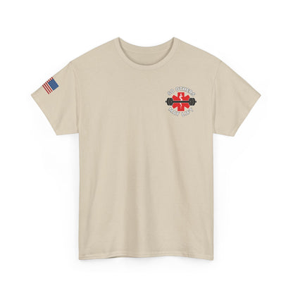 Unisex Heavy Cotton Tee - Emergency Medical Services Tee, EMS Apparel, First Responder Gift, Casual Everyday Wear, Patriotic Shirt