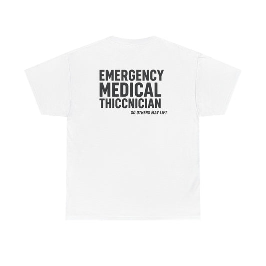 Emergency Medical Technician Tee, Unisex Cotton T-Shirt, Funny Medical Humor Shirt, Gift for EMTs, Casual Wear for Healthcare Workers