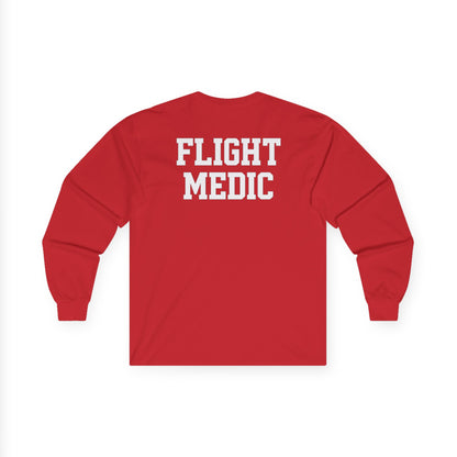 Flight Medic Long Sleeve Tee, Nursing Gift, Medical Humor Shirt, Summer Outfit, Flight Paramedic Apparel