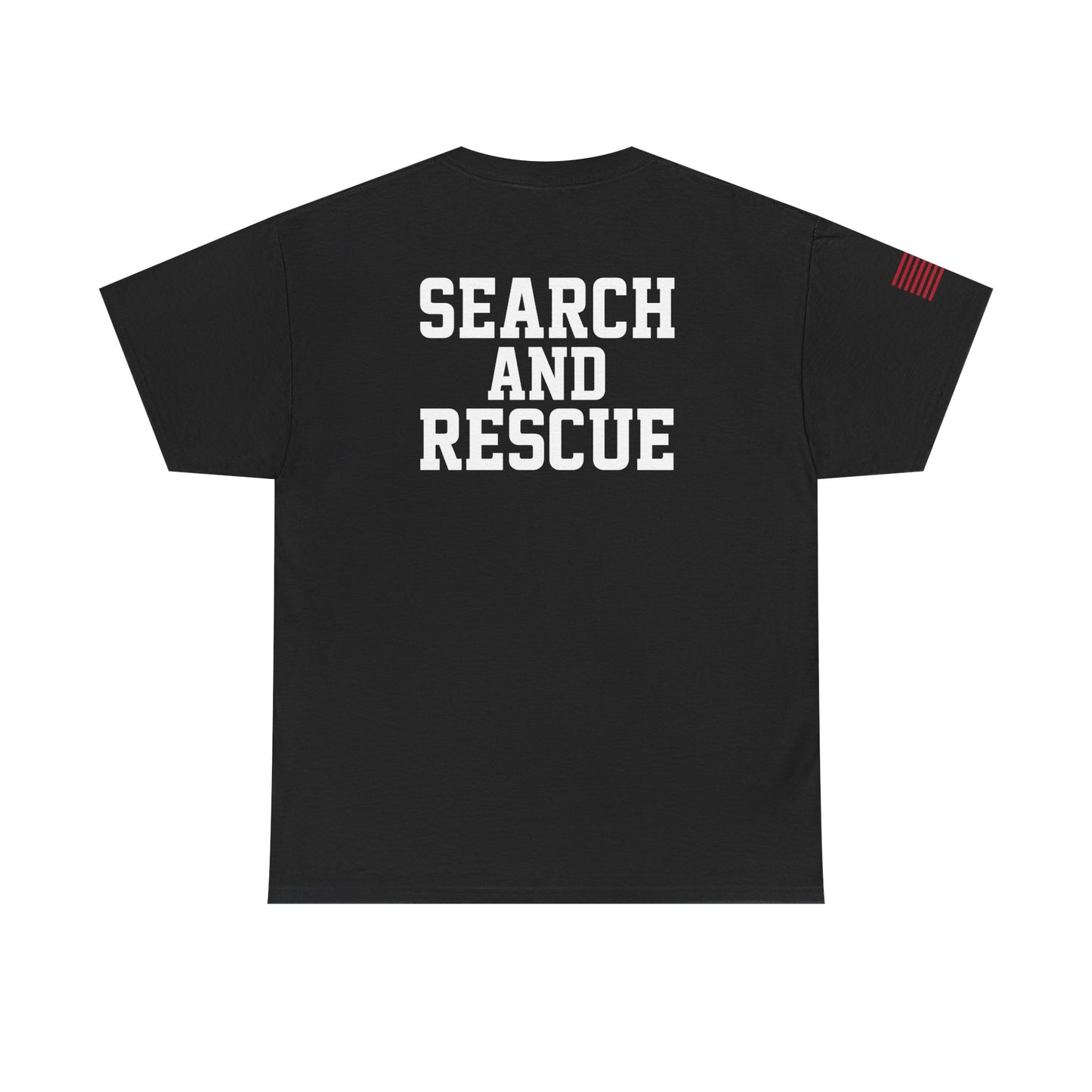 Unisex Heavy Cotton Tee for Heroic Souls | Search and Rescue Tribute Tee, EMS Shirt, Rescuer Gift, Adventure Attire, Everyday Casual Wear