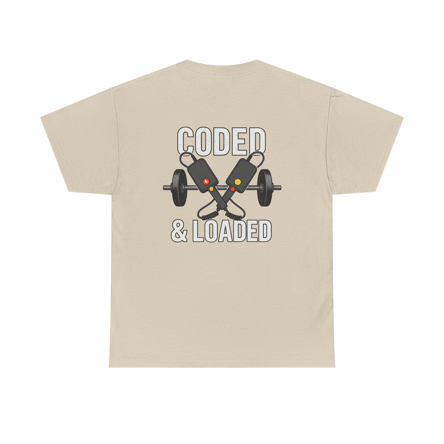 Coded & Loaded Workout Tee, Unisex Cotton Gym Shirt, Fitness Apparel, Perfect for Gym Lovers, Great Gift for Fitness Enthusiasts, [...]