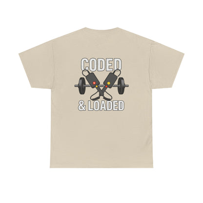 Coded & Loaded Workout Tee, Unisex Cotton Gym Shirt, Fitness Apparel, Perfect for Gym Lovers, Great Gift for Fitness Enthusiasts, [...]