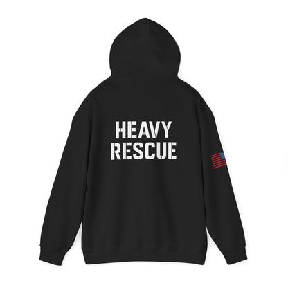 Heavy Rescue Hoodie — "So Others May Lift" Fire/Rescue Weightlifting Hoodie
