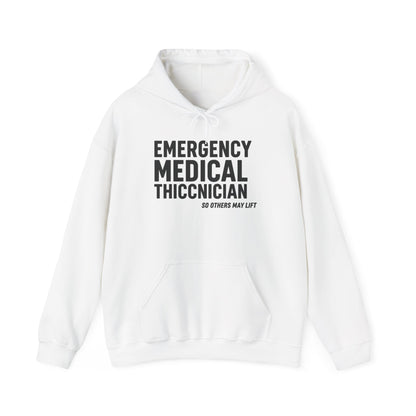 Emergency Medical Technician Hoodie - Fun Gift for EMTs, Medical Workers, and Medical Students, Healthcare Sweatshirt, Unisex Heavy Blend