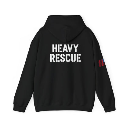 Heavy Rescue Hoodie — "So Others May Lift" Fire/Rescue Weightlifting Hoodie