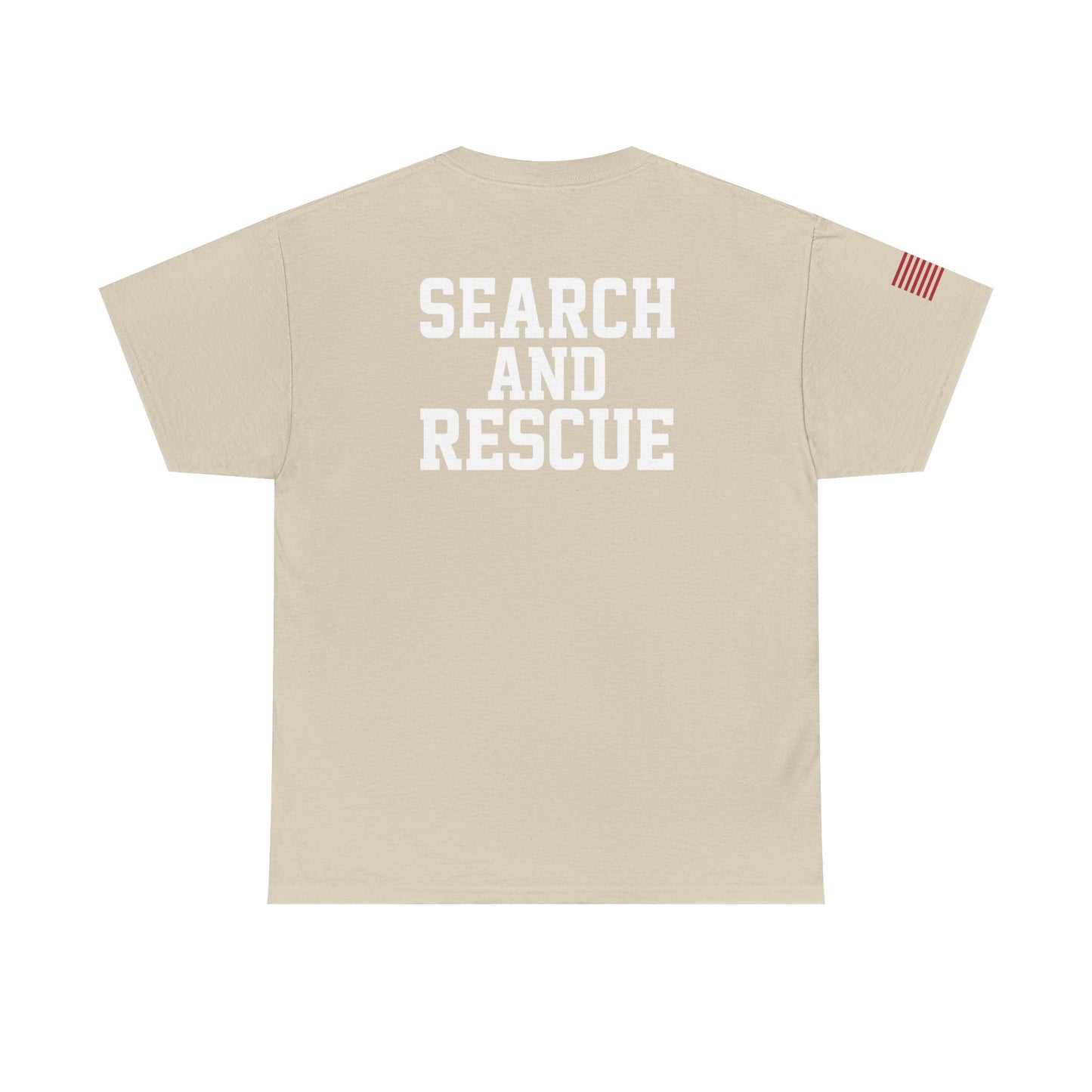 Unisex Heavy Cotton Tee for Heroic Souls | Search and Rescue Tribute Tee, EMS Shirt, Rescuer Gift, Adventure Attire, Everyday Casual Wear