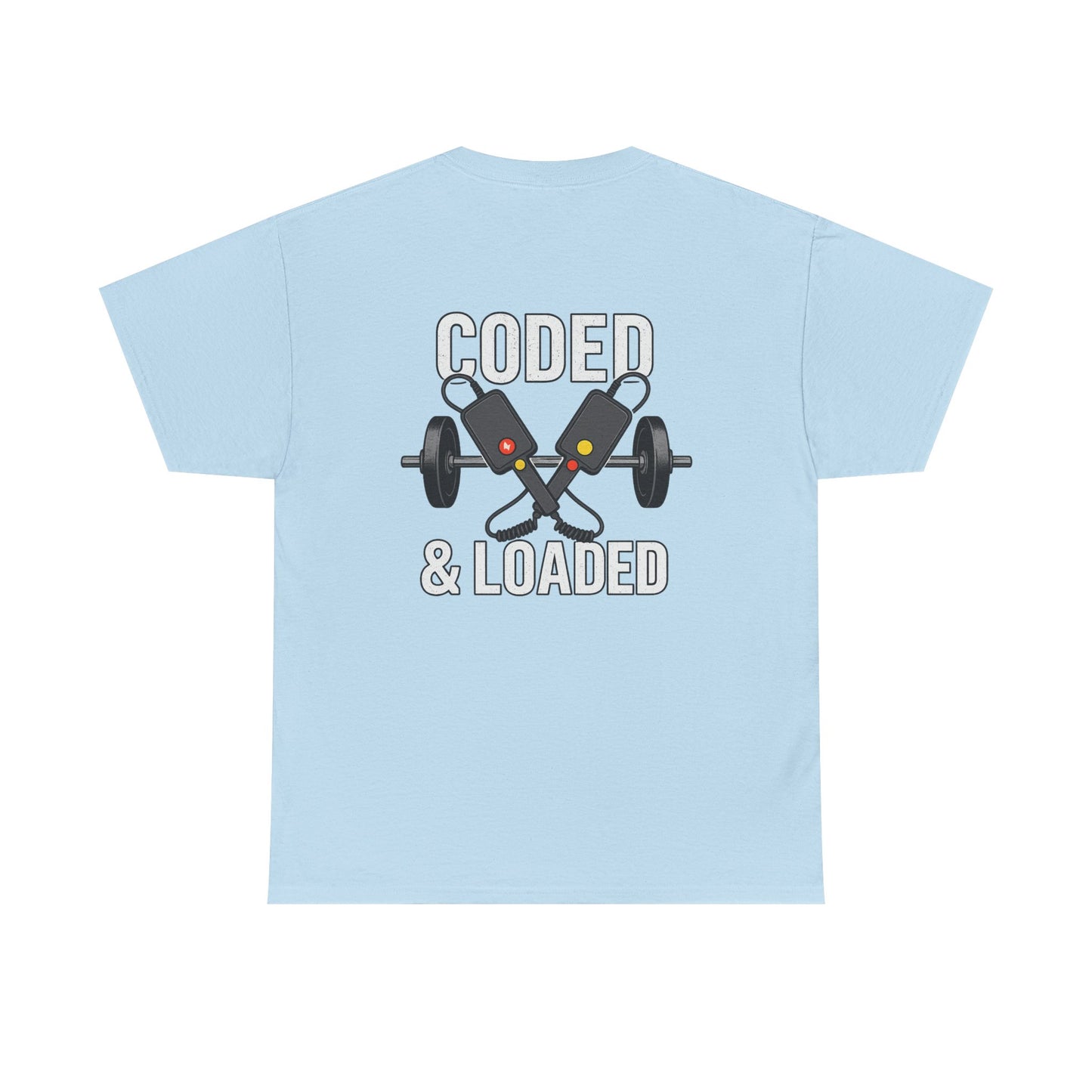 Coded & Loaded Workout Tee, Unisex Cotton Gym Shirt, Fitness Apparel, Perfect for Gym Lovers, Great Gift for Fitness Enthusiasts, [...]