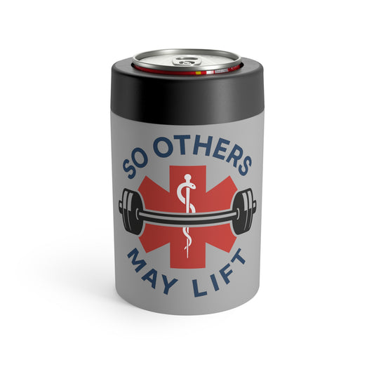 Fitness Motivational Can Holder, Workout Drink Sleeve, Gym Gear, Gift for Fitness Enthusiasts, So Others May Lift Cooler