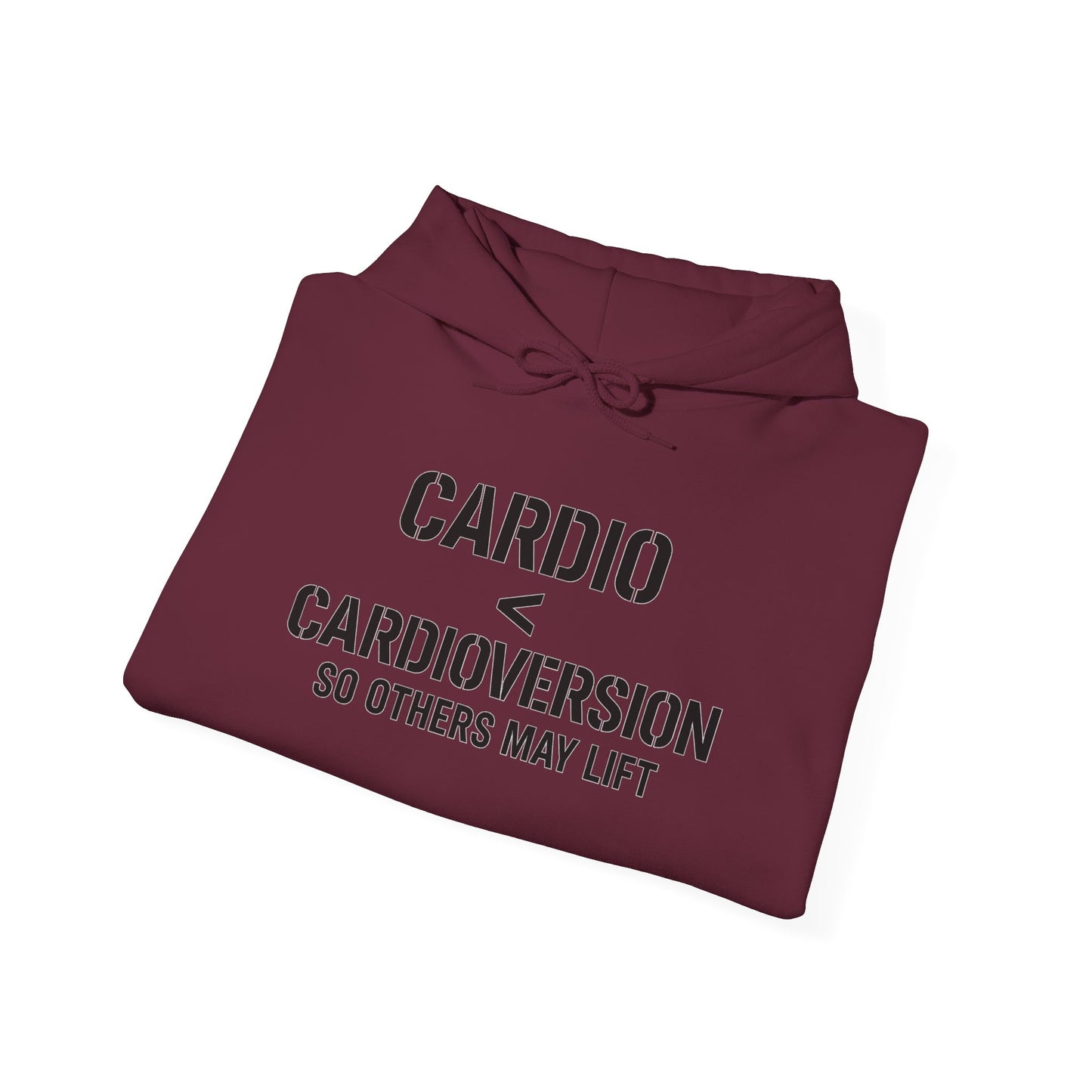 Cardio > Cardioversion Hoodie — Funny EMS/Paramedic Heart Rescue Pullover