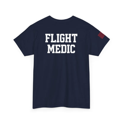 Unisex Heavy Cotton Tee, Flight Medic Shirt, First Responder Tee, EMS Tee, Emergency Services Shirt