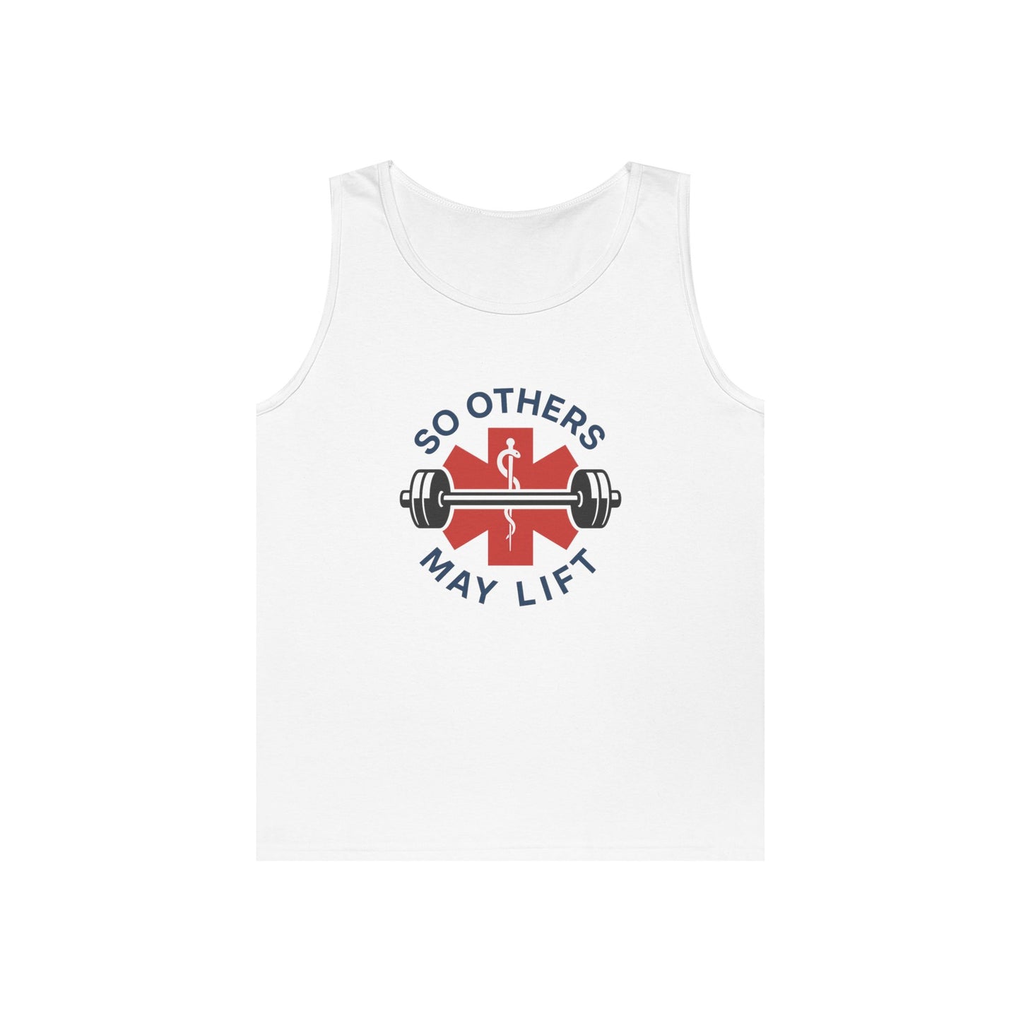 Unisex Heavy Cotton Tank Top - Fitness Motivation - So Others May Lift - Gym Wear, Workout Shirt, Summer Fashion, Casual Apparel, [...]