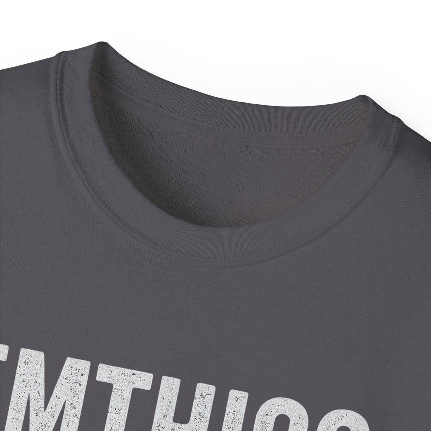 Unisex Ultra Cotton Tee - EMTHICC Graphic T-Shirt, Fitness Apparel, Workout Clothes, Casual Wear, Gift for Gym Lovers