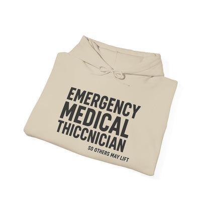 Emergency Medical Technician Hoodie - Fun Gift for EMTs, Medical Workers, and Medical Students, Healthcare Sweatshirt, Unisex Heavy Blend