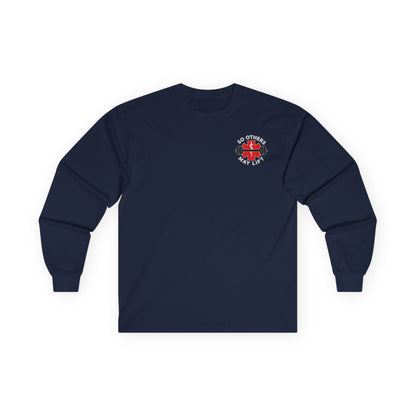 Unisex EMS Long Sleeve Tee, Emergency Medical Services Shirt, First Responder Gift, Health Care Worker Apparel, Casual Everyday Wear