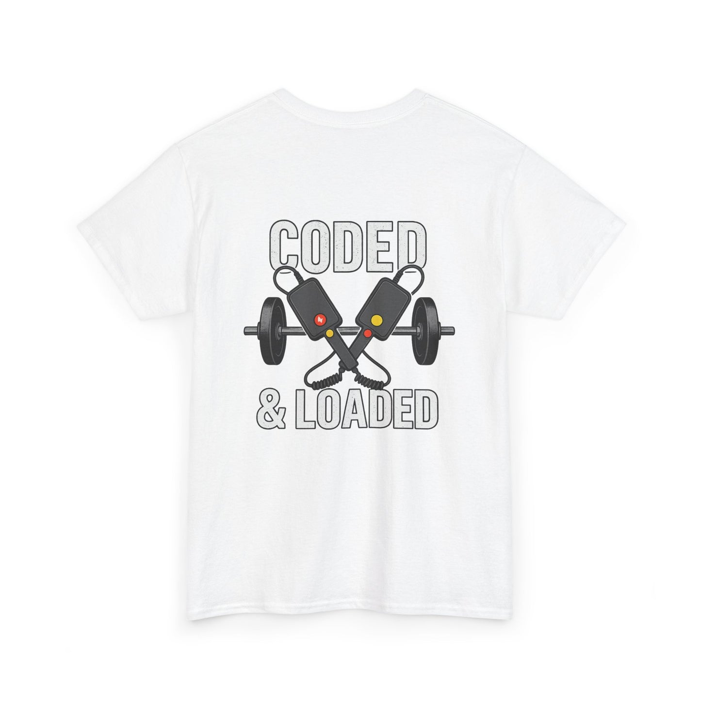 Coded & Loaded Workout Tee, Unisex Cotton Gym Shirt, Fitness Apparel, Perfect for Gym Lovers, Great Gift for Fitness Enthusiasts, [...]