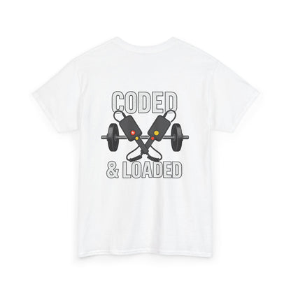 Coded & Loaded Workout Tee, Unisex Cotton Gym Shirt, Fitness Apparel, Perfect for Gym Lovers, Great Gift for Fitness Enthusiasts, [...]