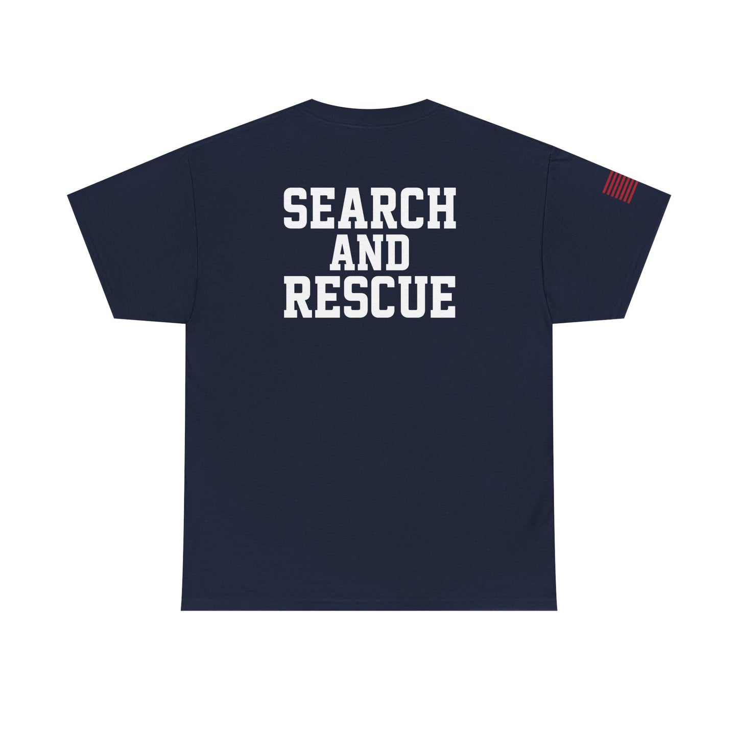 Unisex Heavy Cotton Tee for Heroic Souls | Search and Rescue Tribute Tee, EMS Shirt, Rescuer Gift, Adventure Attire, Everyday Casual Wear