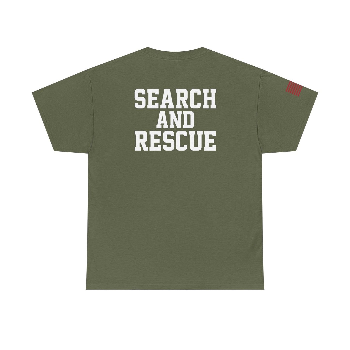 Unisex Heavy Cotton Tee for Heroic Souls | Search and Rescue Tribute Tee, EMS Shirt, Rescuer Gift, Adventure Attire, Everyday Casual Wear