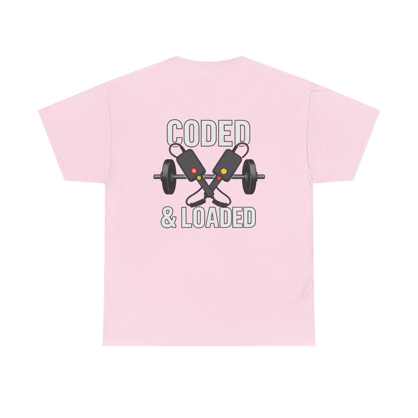 Coded & Loaded Workout Tee, Unisex Cotton Gym Shirt, Fitness Apparel, Perfect for Gym Lovers, Great Gift for Fitness Enthusiasts, [...]