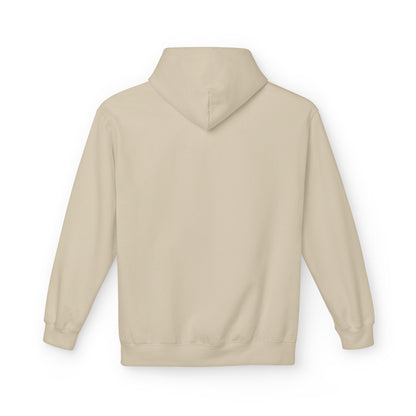 Lift Safe Repeat Hoodie — Fitness Motivational Pullover with Subtle Text